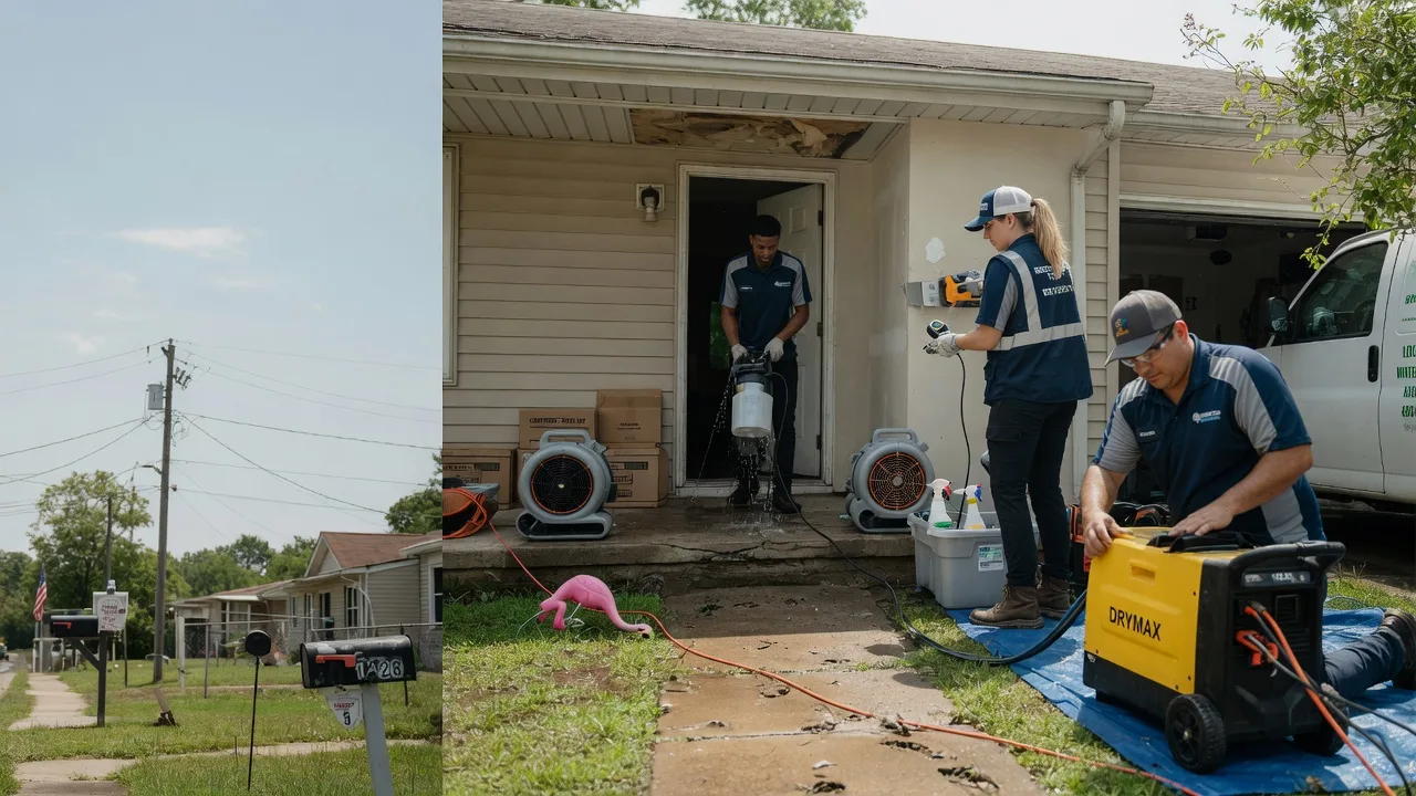 Storm Damage Water Removal in Charlotte, TX near me